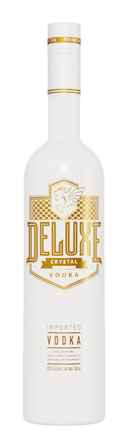 Deluxe Crystal Vodka bottle