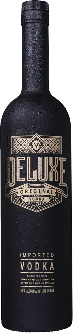 Deluxe Original Vodka bottle